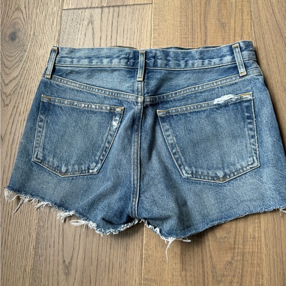 Agolde Parker Denim Shorts - Picture 3 of 7
